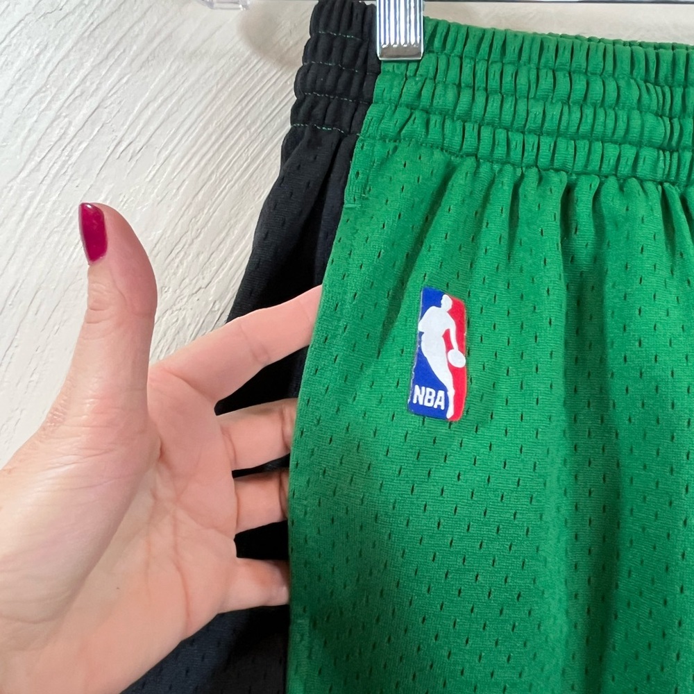 NBA Kelly Green Boston Celtic Swingman Shorts - Picture 3 of 10